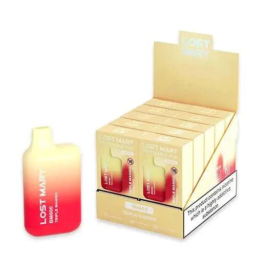 Lost Mary BM600 Disposable Vape Pod (BOX OF 10) - Puff N Stuff