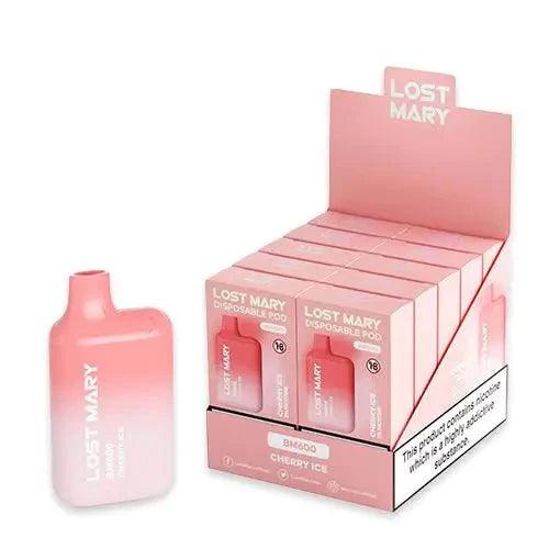 Lost Mary BM600 Disposable Vape Pod (BOX OF 10) - Puff N Stuff