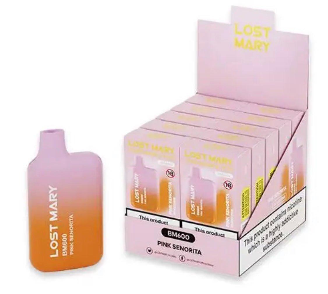 Lost Mary BM600 Disposable Vape Pod (BOX OF 10) - Puff N Stuff