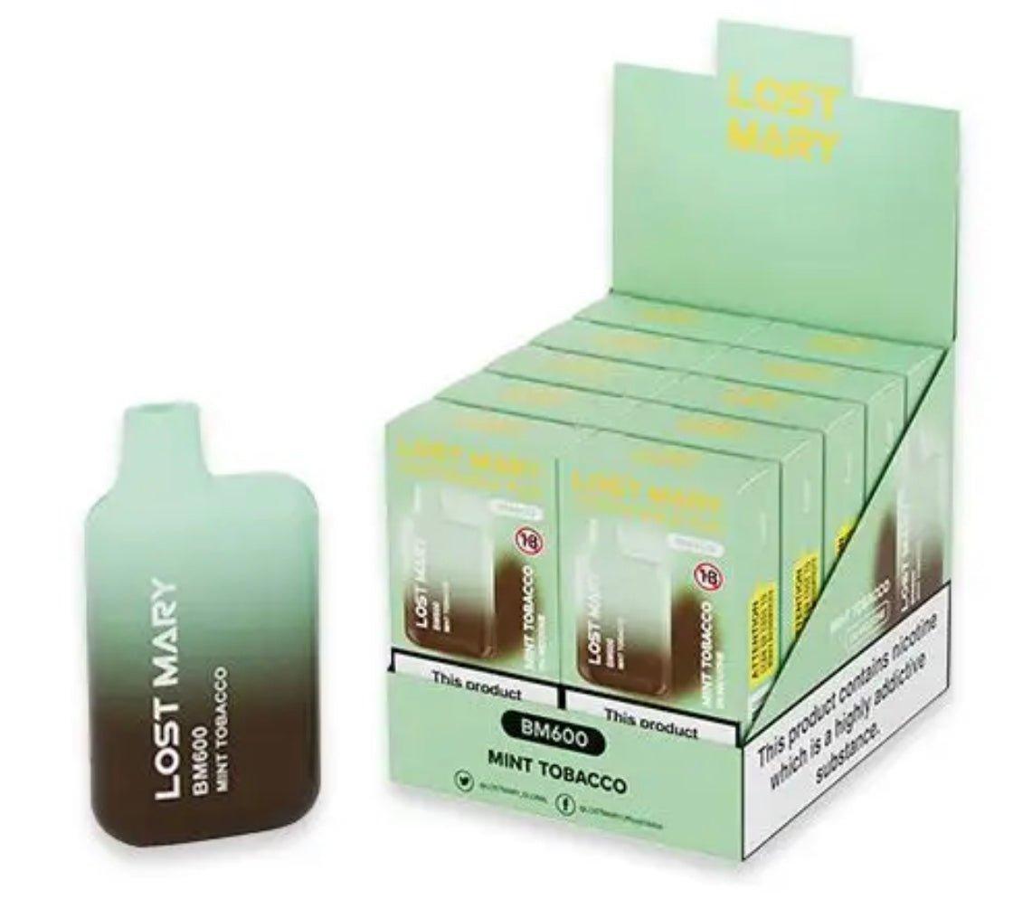 Lost Mary BM600 Disposable Vape Pod (BOX OF 10) - Puff N Stuff