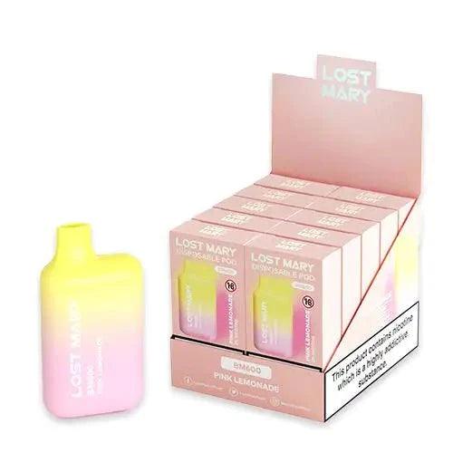 Lost Mary BM600 Disposable Vape Pod (BOX OF 10) - Puff N Stuff