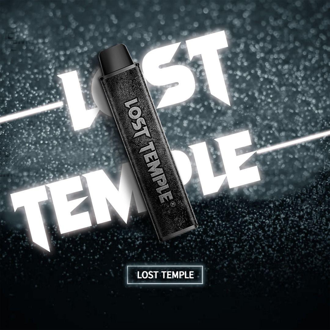 Lost Temple Disposable Vape Kit & 2 Free Replacement Pods - Puff N Stuff