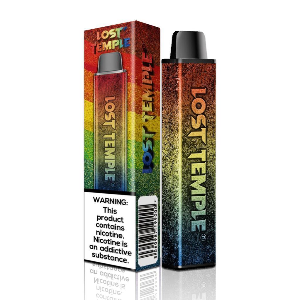 Lost Temple Disposable Vape Kit & 2 Free Replacement Pods - Puff N Stuff