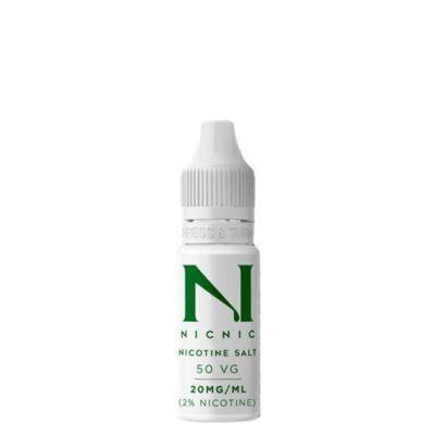 NIC NIC - NICOTINE SALT SHOT 20MG 50VG - Puff N Stuff