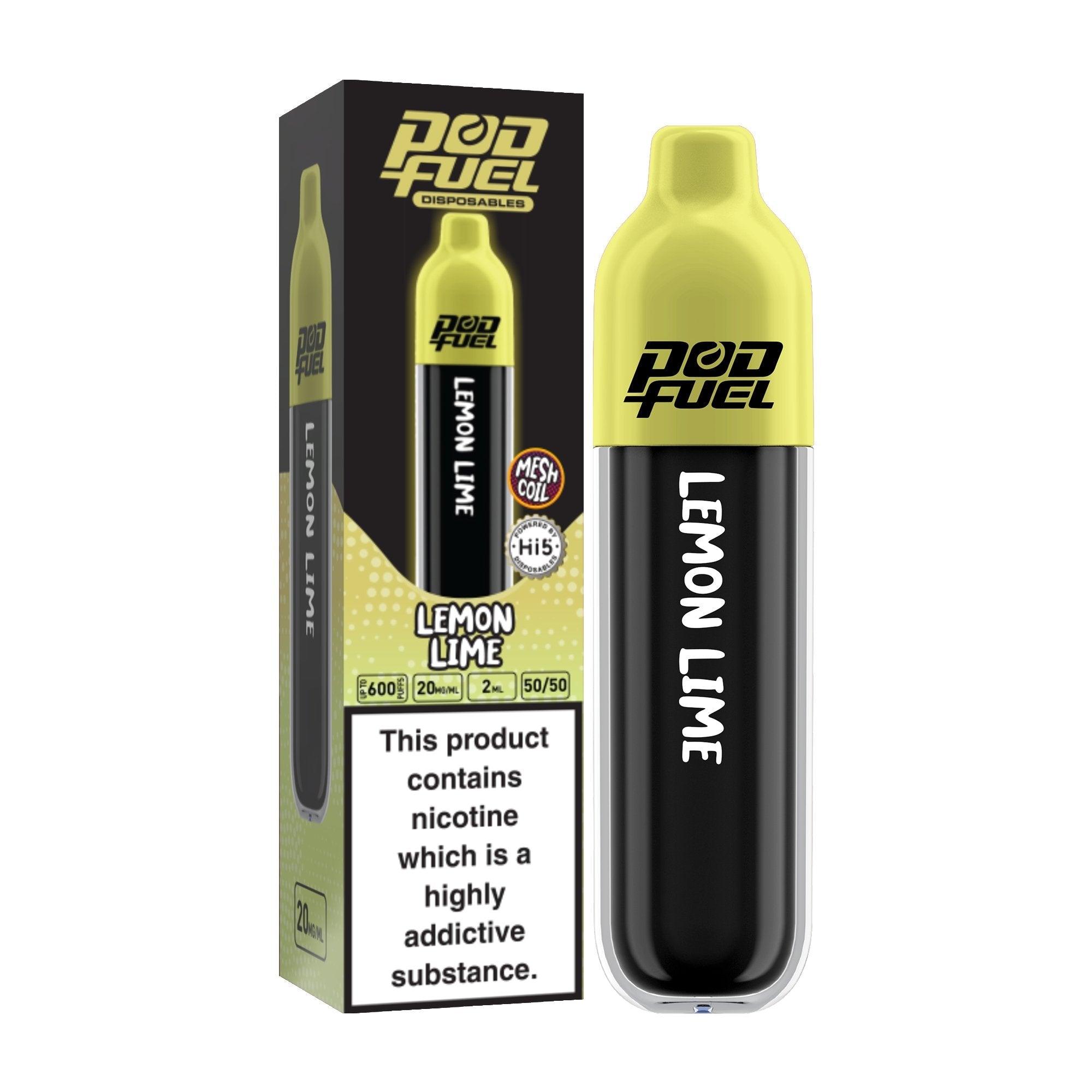 Pod Fuel Mini 600 Disposable Vape Pod (BOX OF 10) - Puff N Stuff