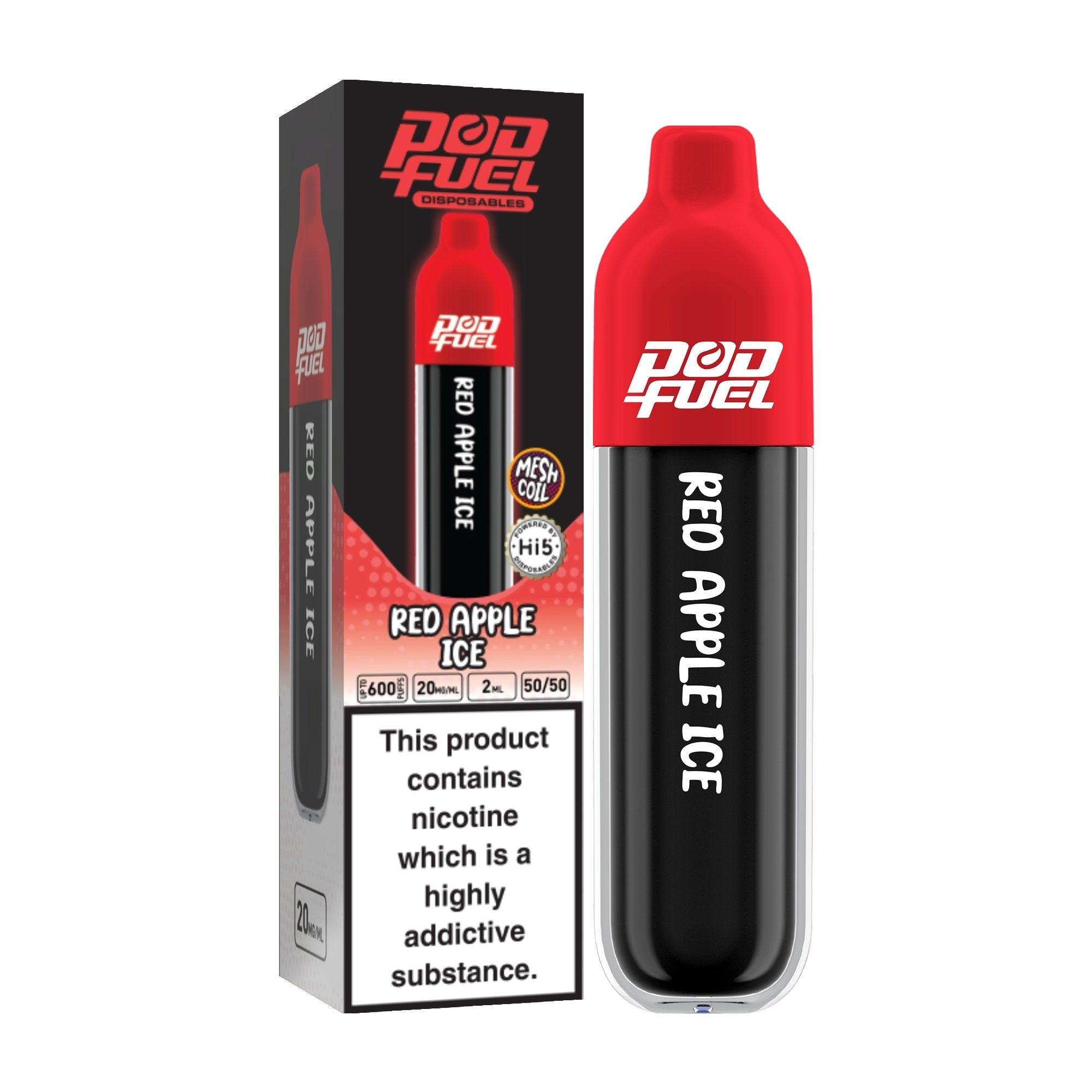 Pod Fuel Mini 600 Disposable Vape Pod (BOX OF 10) - Puff N Stuff