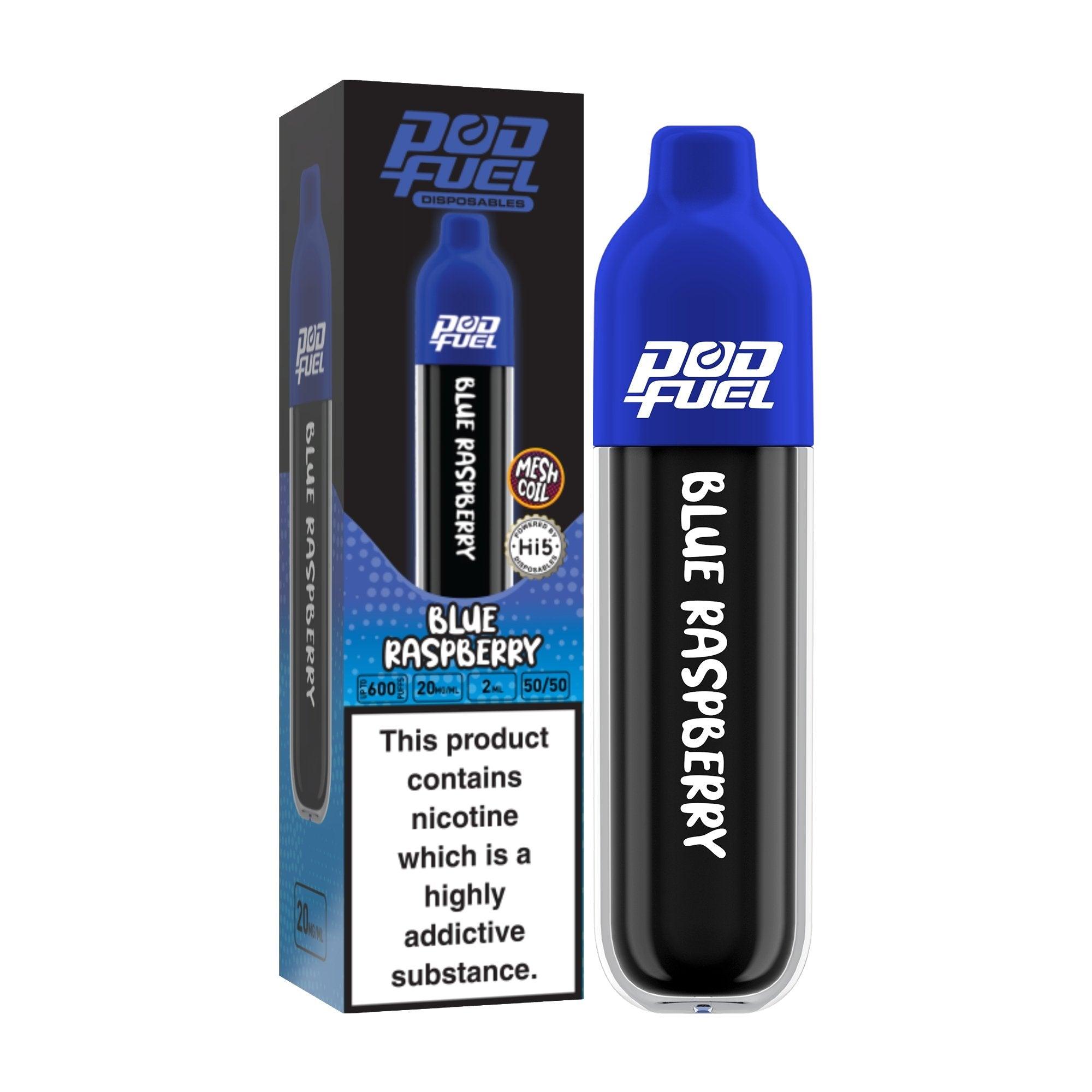 Pod Fuel Mini 600 Disposable Vape Pod (BOX OF 10) - Puff N Stuff