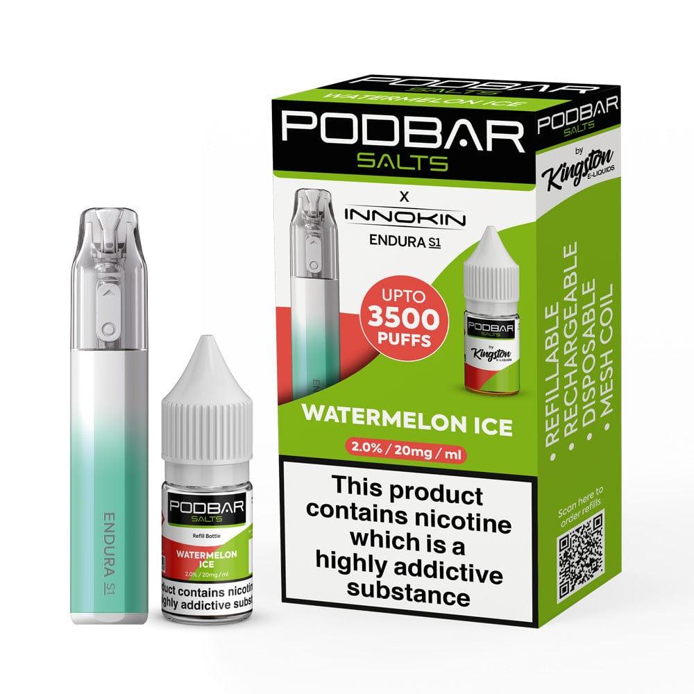 Podbar Salts + Innokin Endura S1 Pod Kit - Box of 5 - Puff N Stuff