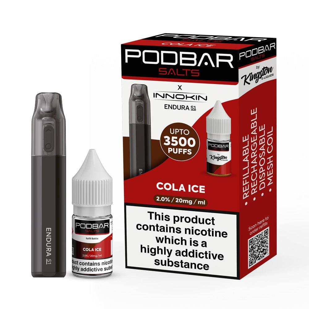 Podbar Salts + Innokin Endura S1 Pod Kit - Box of 5 - Puff N Stuff