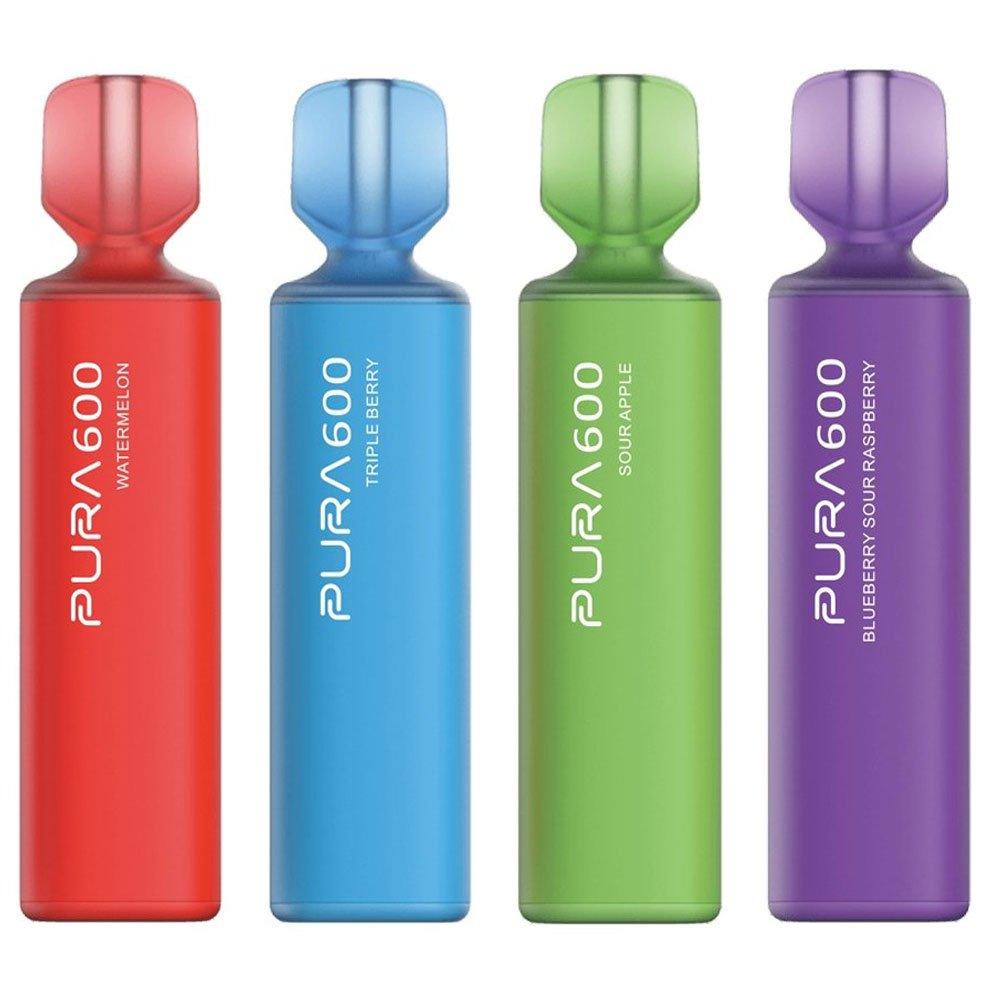 Pura 600 Disposable Vape Pod Pen (BOX OF 10) - Puff N Stuff