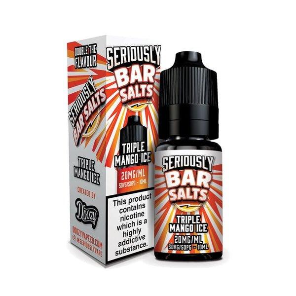 Seriously Bar Salt 10ml E-liquids Nic Salts - Box of 10 - Puff N Stuff