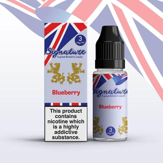 Signature - Blueberry - 10ml (Pack of 10) - Puff N Stuff