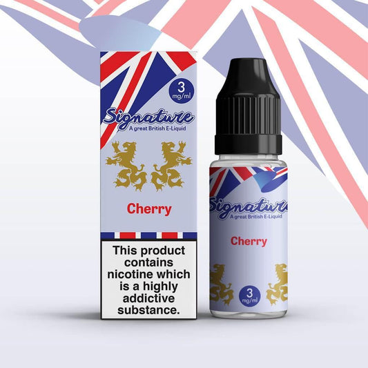 Signature - Cherry - 10ml (Pack of 10) - Puff N Stuff