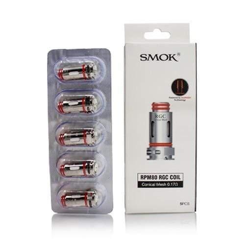 Smok - Rpm80 Rgc - 0.17ohm - Coils - 5pack - Puff N Stuff