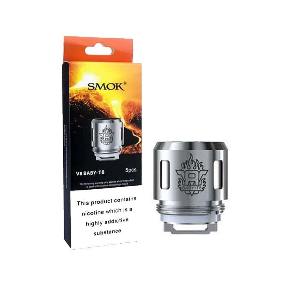 Smok - V8 Baby-T8 - 0.15 ohm - Coils - Puff N Stuff