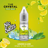 The Crystal Pro Max Vape Nic Salts 10ml - Box of 10 - Puff N Stuff