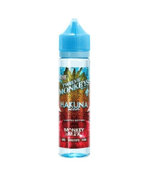 Twelve Monkeys Iced 50ml Shortfill - Puff N Stuff