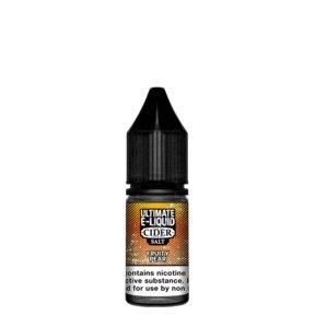 Ultimate E-Liquid Cider 10ML Nic Salt Box of 10 - Puff N Stuff