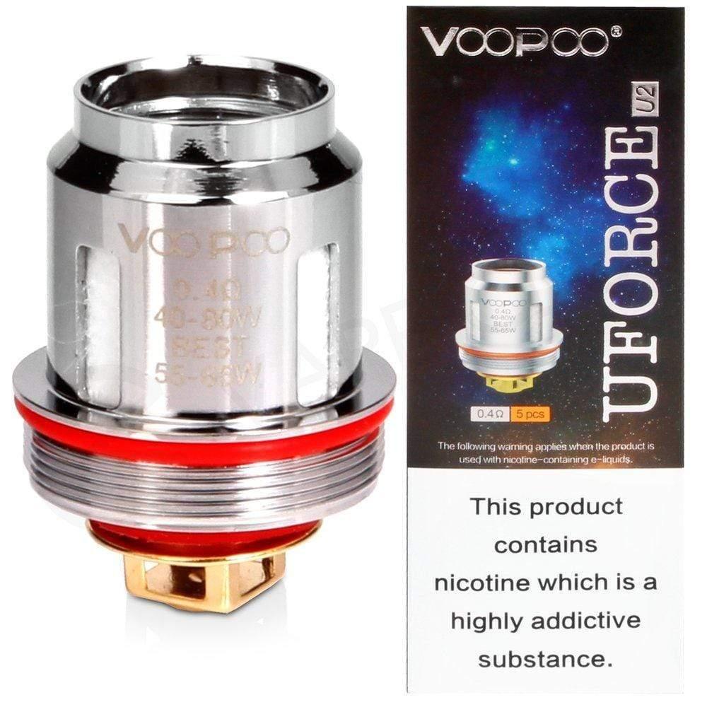 Voopoo - Uforce U2 Dual - 0.40 ohm - Coils - Pack of 5 - Puff N Stuff