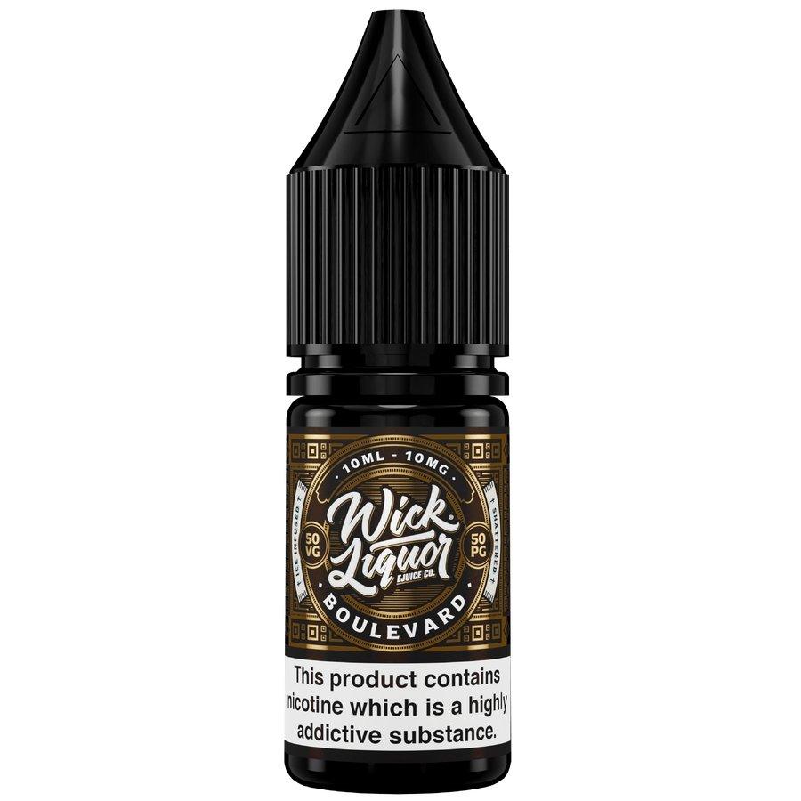 Wick Liquor Nic Salts 10ml E-liquids - Box of 10 - Puff N Stuff